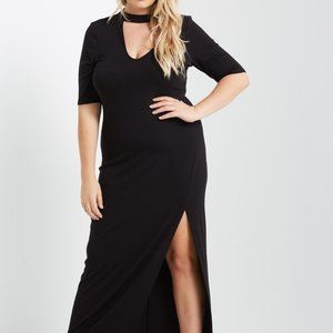 Knit Dress. Black. Maitai Brand, Size 2X. New with tags.